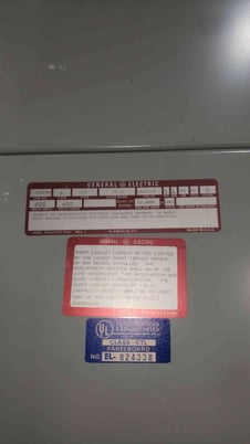 600 Amp. General Electric Spectra, CCB, Panelboard, THED Breakers, 3 Phase, 4 Wire, 208Y/120 Volts - Image 2