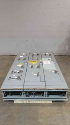 Square D, #4, Motor Control Center, MCC, 3 Section, 300/600 Amp., 600 VAC - Image 2