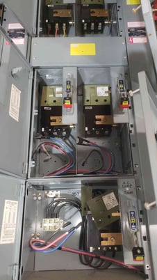 Square D, #4, Motor Control Center, MCC, 3 Section, 300/600 Amp., 600 VAC - Image 8