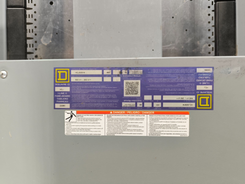400 Amp. Square D, HCJ50914-HCJ, Interior I-Line Panelboard, 600 VAC, 250 VDC, 66 SP - Image 6