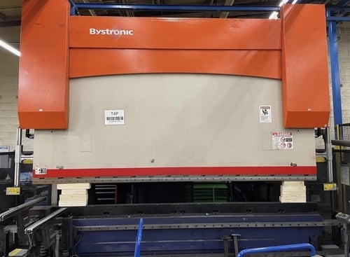 320 Ton x 13' Bystronic #PR-320x4100, Hydraulic Press Brake, 10.4" stroke, 8 axis, Cybelec ModEva 12S, 2007 - Image 7