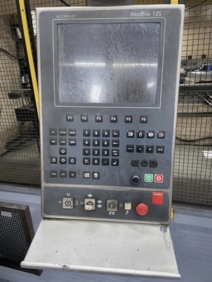 320 Ton x 13' Bystronic #PR-320x4100, Hydraulic Press Brake, 10.4" stroke, 8 axis, Cybelec ModEva 12S, 2007 - Image 8