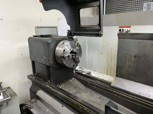 Haas #TL-3, 2-Axis CNC Lathe, 20" swing, 20" turning diameter, 60" machining length, 12" chuck, 18 HP, 1800 - Image 3