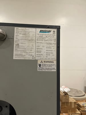 125 scfm, 232 psi, Speedaire #2DAZ4-B, Speed Aire Air Dryer 1PH 115 V. - Image 4