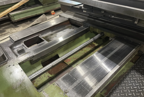 TOS Varnsdorf #W100A, CNC Horizontal Table Type Boring Mill, 4" spindle diameter, 50 taper, 63" X, 44" Y - Image 4