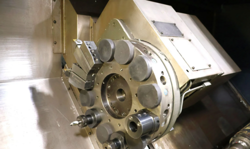 Johnford #SL-650-CS, Multi-Axis CNC Lathe, 22.8" swing, 59" machining length, 10" chuck, 3" bar, C-axis, live - Image 5