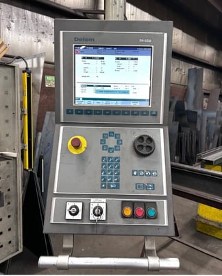 176 Ton, Durma #CNC-HAP-30160, press brake, 10' overall, 100" between housing, 7.87" stroke, Delem Control - Image 3