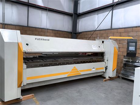 127.5" RAS #FLEXIbend-73.30, CNC folding maching, 39" BG, RAS System 6000 Touch Screen, 2014 - Image 2
