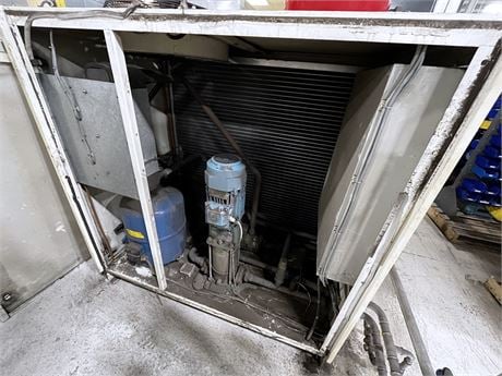 KKT Kraus, chiller, R22 refrigerant, Rittal AE1076 electrical enclosure, 1994 - Image 6