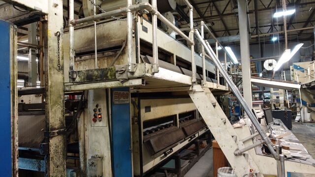 Harris #M1000A2, Double Web Offset Press System, 8 unit, 22.75" Cutoff, 38" width, 32 page, 45000 impressions - Image 7