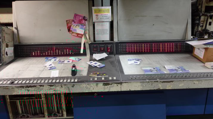 Harris #M1000A2, Double Web Offset Press System, 8 unit, 22.75" Cutoff, 38" width, 32 page, 45000 impressions - Image 10