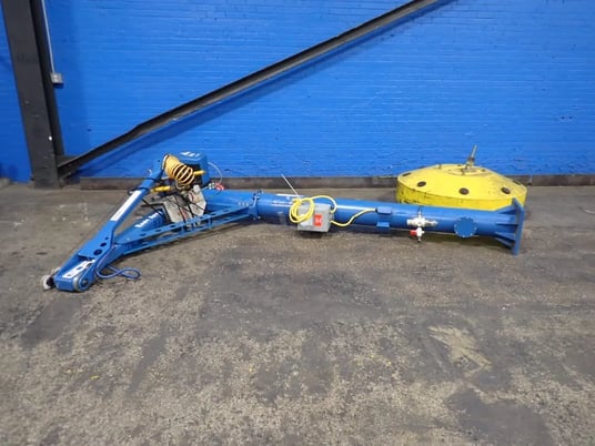 .08 Ton, Gorbel #Easy-Arm, Jib Crane, 114" Column height, 220 V . - Image 2