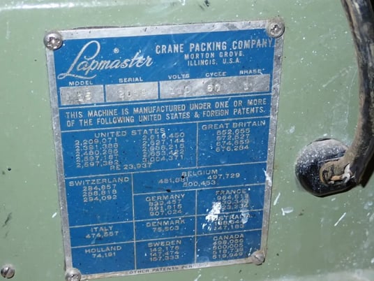 15" Lapmaster #15, Lapping Machine, 110 V. - Image 7