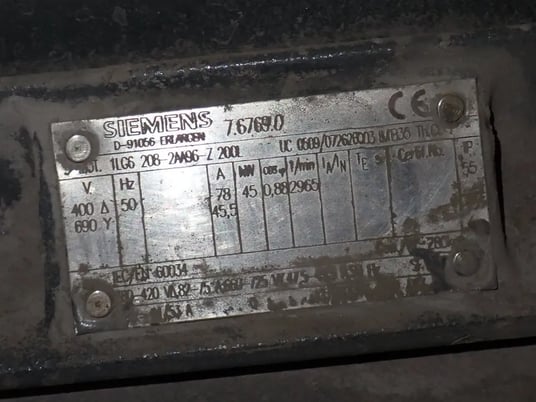 295 cfm, 125 psig, Kaeser #BSD-60, Air Compressor, 60 HP, 3570 RPM, 460 V., 2005 - Image 8
