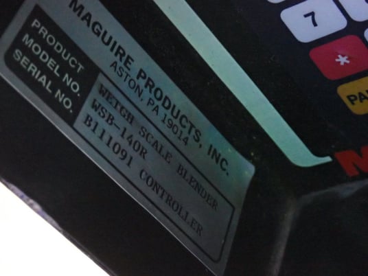 Maguire Products #WSB-140R, Weigh Scale Blender, 2 Amps, 110 V. - Image 9