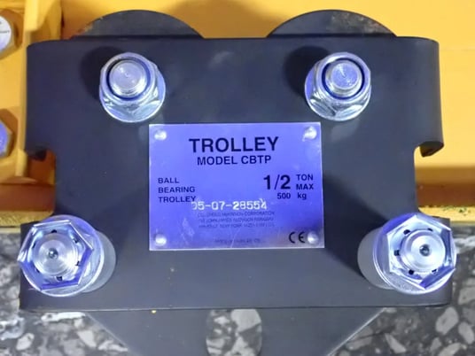 .5 Ton, Columbus Mckinon Group #75506-1, Jib Crane, 108" Travel length, 94" Height - Image 4