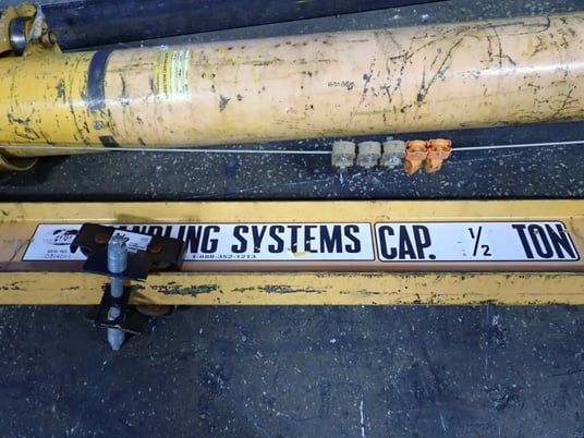 .5 Ton, HSI, Jib Crane, 108" Travel length, 108" Height - Image 4