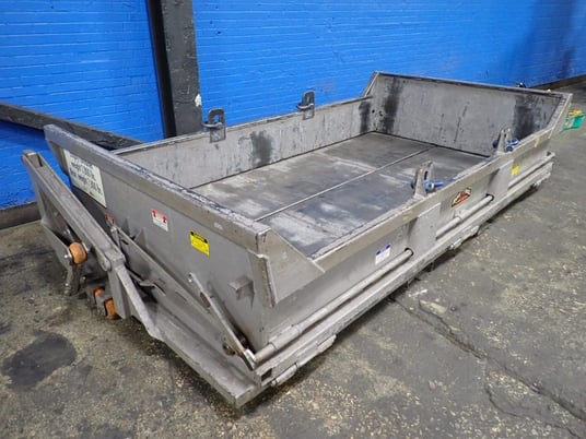 Iron Bull #Skeleton-Hopper, Container, 7800 lbs. capacity, 130" x 70" x 26" Size - Image 2