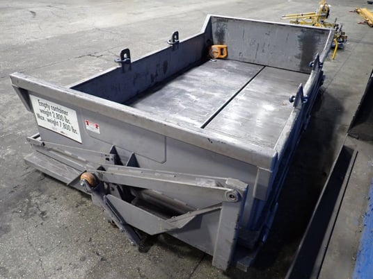 Iron Bull #Skeleton-Hopper, Container, 7800 lbs. capacity, 130" x 70" x 26" Size - Image 6