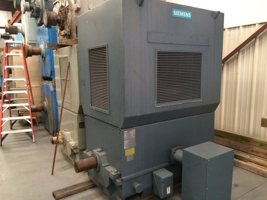 1750 HP 1186 RPM Siemens, Frame 6811, weather protected enclosure type 2, new unused, 2300/4000 Volts - Image 1