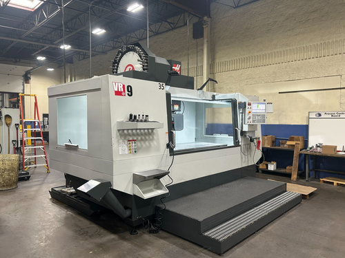 Haas #VR-9, CNC vertical machining center, 50+1 side mount tool changer, 84" X, 40" Y, 42" Z, 20000 RPM - Image 1