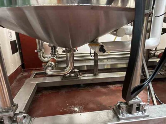 100 gallon JW Northwest, Stainless Steel Yeast Brinks Tank, skid mounted, (4 available) - Image 5