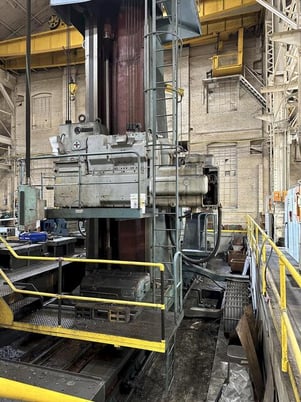 8" Skoda #WD200B, floor type horizontal boring mill, 1973 - Image 2