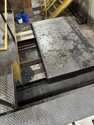 8" Skoda #WD200B, floor type horizontal boring mill, 1973 - Image 9