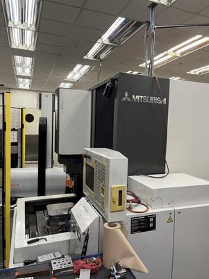 Mitsubishi #EA12V, CNC ram type Electrical Discharge Machine sinker, 2004 - Image 4