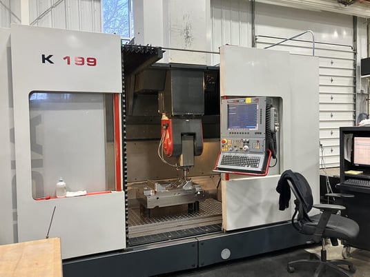 Fidia #K199, CNC vertical machining center, Fidia C-20 control, 24,000 RPM, 3-axis, 2007 - Image 1