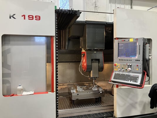 Fidia #K199, CNC vertical machining center, Fidia C-20 control, 24,000 RPM, 3-axis, 2007 - Image 6