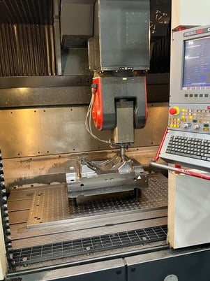 Fidia #K199, CNC vertical machining center, Fidia C-20 control, 24,000 RPM, 3-axis, 2007 - Image 8