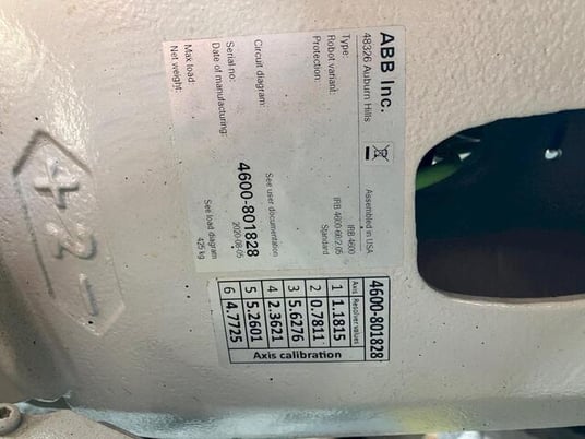 ABB, 4600-60/2.05, industrial robot automation cell, 2020 - Image 8