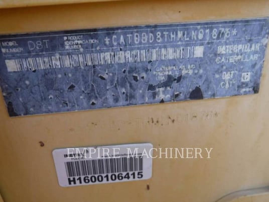 Caterpillar D8T, 8287 hours, S/N: MLN01876, 2013 - Image 7