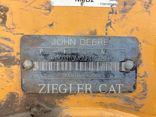 Deere & Co 331G, 1777 hours, S/N: 1T0331GMCNF416929, 2022 - Image 6