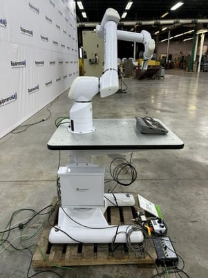 Productive Robotics, OB7 Stretch, 7-Axis collaborative robot (cobot), with pedestal workstation, 2022 - Image 8