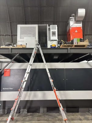 Bystronic #BySmart-3015, fiber laser, 3000 watt, 5' x 10', ByVision 22" touch screen Control, 2017 - Image 9