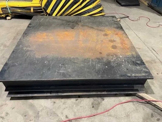 65000 lb. Custom floor scale, 72" x72" platform - Image 2