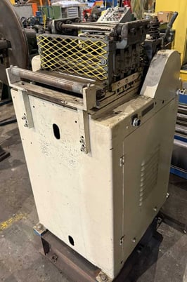 12" x .03" Littell #312-7PDS, straightener, 7-rolls, entry pinch rolls - Image 4