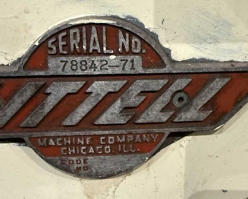 12" x .03" Littell #312-7PDS, straightener, 7-rolls, entry pinch rolls - Image 5
