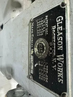 Gleason #3, Straight Bevel Gear Generator, 4.5" pitch diameter, 2.25" cone dist., 10 DP, change gears & - Image 10