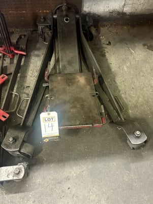 Gray, 2000 lb, transmission jack - Image 1