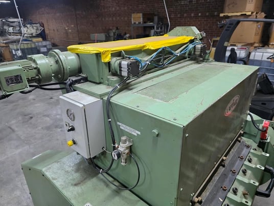 18" x 36" Rapid #CW1836, Pull Roll Granulator, 75 HP, 5 Fly Knife Open Rotor, Direct Drive Pull Rolls - Image 3