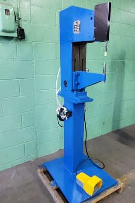 Chicago #118, clinching machine, rivet machine conversion, rebuilt - Image 2