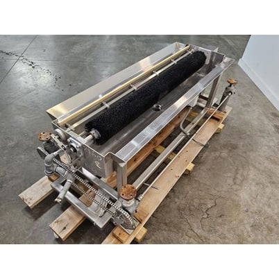 54" wide, Motorized Sanitary Conveyor Belt Washing System, 1/2 HP - Image 2