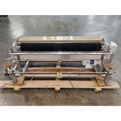 54" wide, Motorized Sanitary Conveyor Belt Washing System, 1/2 HP - Image 3