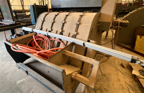 Brewer #Side-Winder, Feed-Thru Deduster with Unscrambler - Image 3