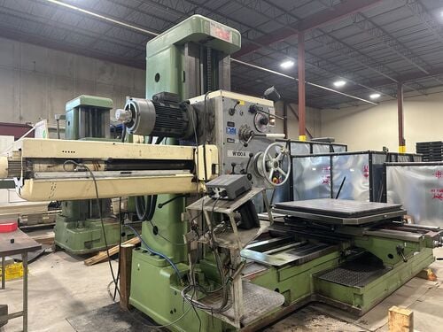 Tos Varnsdorf #W100A, Horizontal Boring Mill, 1996 - Image 8