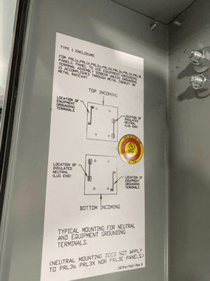 Eaton #GWPBQ2060PR, Lockable Electrical Enclosure, Nema Type 3R, 60" x 20" x 6.75" - Image 3