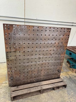 Angle Plate | 48" in. H x 48 in. width Face, 27 in. Base Depth | Orientation: Axial - Image 8